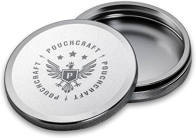 Metal Pouch Can | Metal Container | Slim EDC Pocket Tin | Airtight & - Image 3