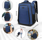 Travel Backpack, Business Anti Theft Slim Sturdy Laptops Backpack - Image 5