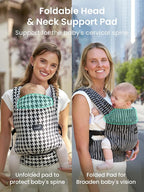 GROWNSY Baby Carrier Newborn to Toddler, Ergonomic Baby Toddler Carrier Wraps - Image 6