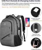 MATEIN 18 Inch Laptop Bookbag, 50 L Extra Large School Laptop Backpack - Image 7