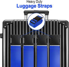 Luggage Straps for Suitcases TSA Approved Travel Belt 4 Pack by Chelmon - Image 3