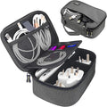 sisma Travel Electronics Organizer Tech Accessories Case Small Carrying Bag by sisma