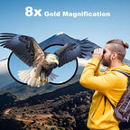 USCAMEL Binoculars for Adults and Kids 8×21 High Powered Compact Binoculars - Image 4