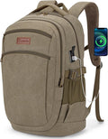 Tzowla Vintage Canvas Laptop Backpack by Tzowla