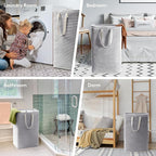 Lifewit Laundry Hamper Large Collapsible Laundry Basket, Freestanding - Image 6