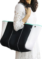 QOGiR Neoprene Multipurpose Beach Bag Tote - Image 6
