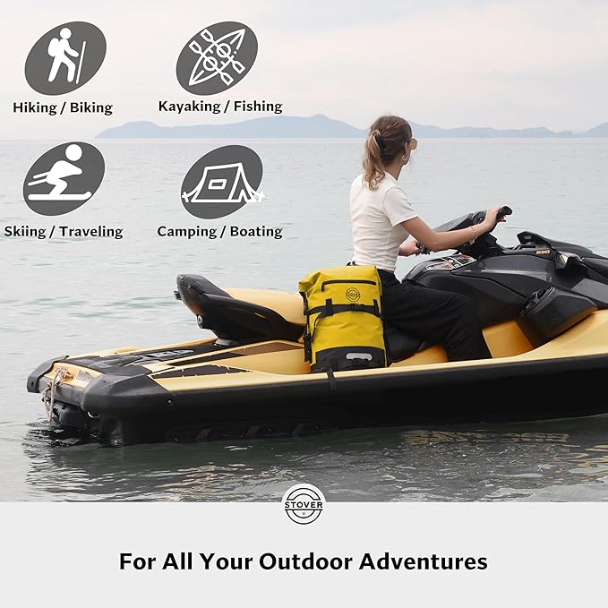 STOVER 5/10/25/30/40/55L Waterproof Backpack- Floating Dry Bag - Image 6