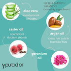 PURA D'OR Sleek & Smooth Shampoo and Conditioner Set - Image 2