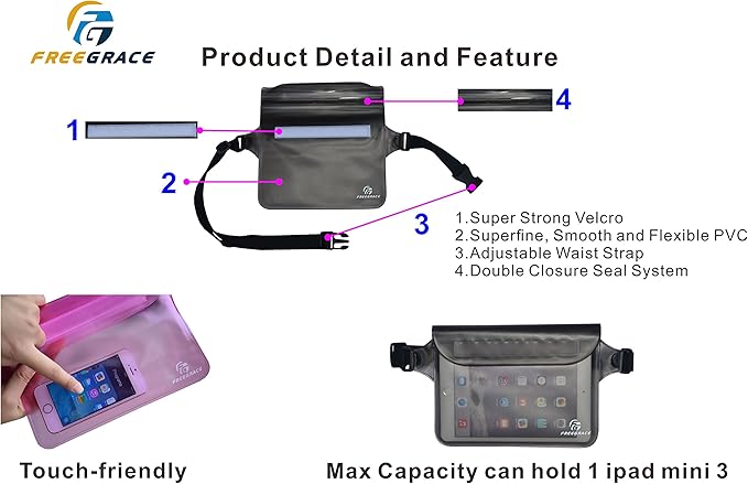 Freegrace Waterproof Pouches - Image 3