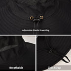 Sun Hats for Men Women Fishing Hat UPF 50+ Breathable Wide Brim Summer UV - Image 2