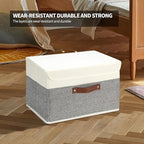 8 Pack Storage Bins Foldable Storage Boxes Fabric Storage Box - Image 7