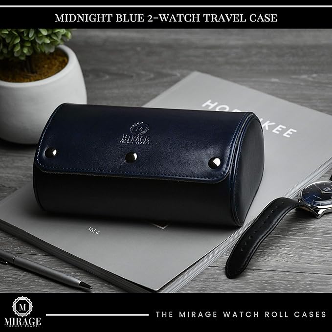 2 Watch Travel Case for Men – Watch Roll - Image 5