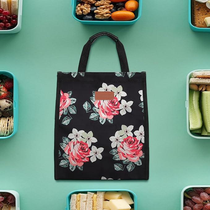 Lunch Bags for Women Insulated Reusable Lunch Tote - Image 6