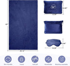 Travel Blanket, Ultra-Soft, Warm & Lightweight Travel Blanket Airplane - Image 3