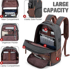 Tzowla Canvas Laptop College Backpack - Image 2