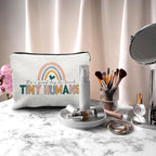 Nogrit Teacher Makeup Cosmetic Bag,It's a Good Day to Teach Tiny Humans Makeup Travel Toiletry Bag,Teacher Appreciation Gifts,Back to School Gifts for Teachers,Thank You Gifts for Teachers