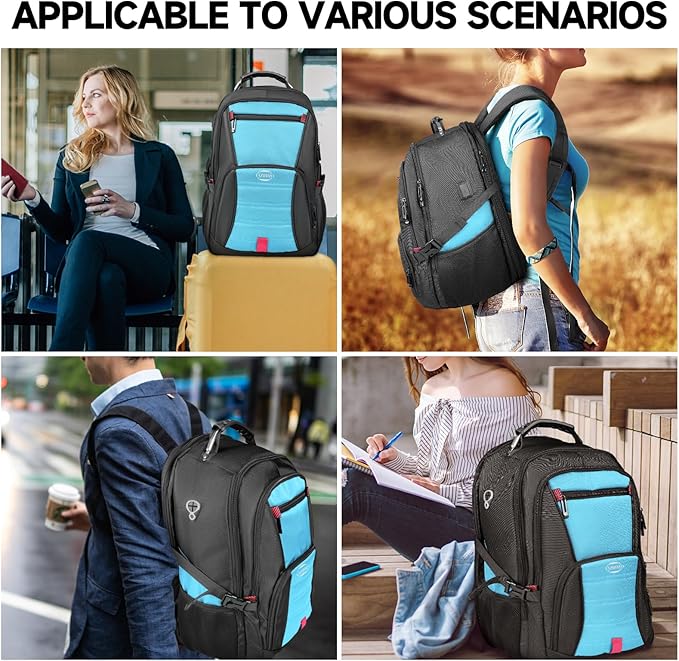 18.4 Inch Extra Large Backpack, Carry on Backpack, 55L Travel Laptop Backpack - Image 6