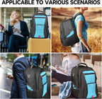 18.4 Inch Extra Large Backpack, Carry on Backpack, 55L Travel Laptop Backpack - Image 6