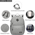 School Backpack for Teen Boys and Girls, - Image 3