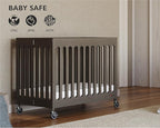 Foundations Boutique Folding Mini Baby Crib - Image 6
