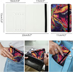 Passport Holder for Women and Men PU Leather Passport Cover for Travel - Image 4