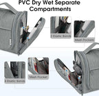 Narwey Hanging Toiletry Bag for Women Travel Makeup Bag Organizer Toiletries - Image 3