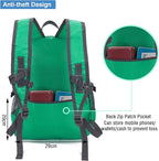 YZAOLL Small Lightweight Packable Hiking Backpack, 20L Hiking Backpack Day Pack - Image 2