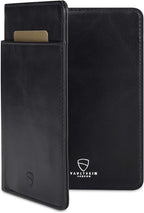 Vaultskin Leather Passport Holder, Slim RFID Blocking Travel Wallet by VAULTSKIN-MinimalistWalletsiPhoneCases