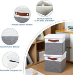 Temary Foldable Fabric Storage Bins - Image 3