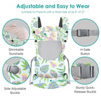 Newborn Baby Front Carrier Backpack, Toddler Baby Body Carrier, 7-66 Lbs - Image 4