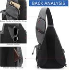 Water-Proof Sling bag/Crossbody Backpack/Shoulder Bag - Image 7