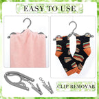 12 Pieces Folding Travel Hangers Foldable - Image 5