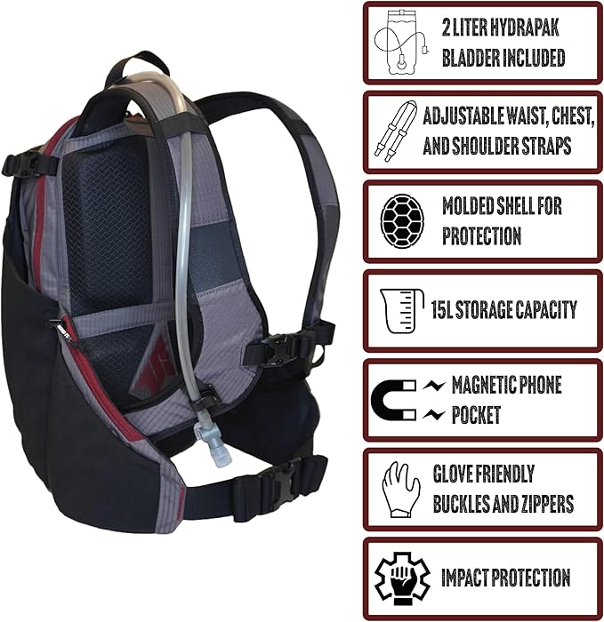 Send It Defender 15 Hydration Backpack - Image 2