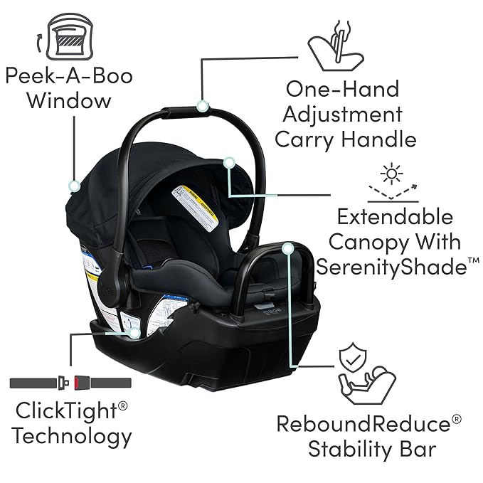 BOB Gear Wayfinder Travel System, Infant Car Seat and Stroller Combo - Image 4