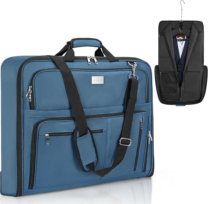 AKOZLIN Travel Luggage Garment Bag Foldable Hanging Suit Bag - Image 8