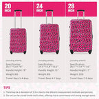 Merax Luggage Sets 3 Piece, Hardside Expandable Suitcase Set - Image 2