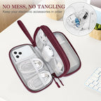 FYY Electronic Organizer, Travel Cable Organizer Bag Pouch Electronic - Image 5