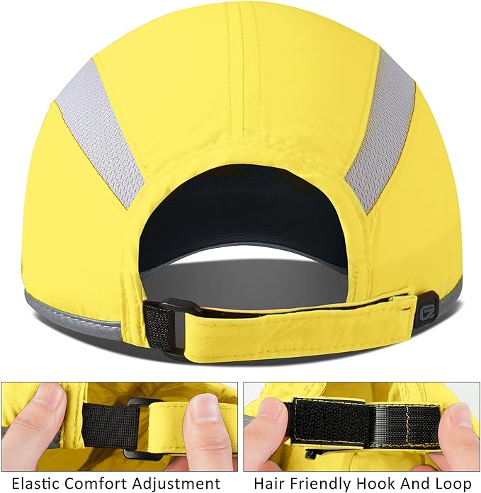 GADIEMKENSD Reflective Folding Outdoor Hat Unstructured Design UPF 50+ Sun - Image 3