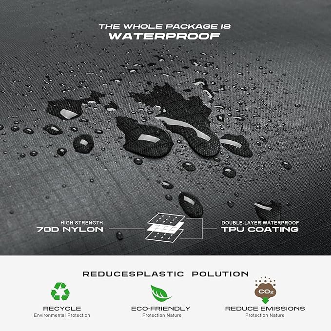 TPU Vacuum Bag for Travel, 70D Nylon Reusable Compression Bag - Image 5