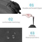 Electronics Travel Organizer, Portable Waterproof Electronic Travel Storage Bag - Image 3