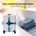 Luggage Straps for Suitcases, Adjustable Luggage Elastic Belt, Travel - Image 2