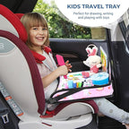 COOLBEBE Kids Travel Tray for Toddler Car Seat, Travel Tray for Airplane - Image 7