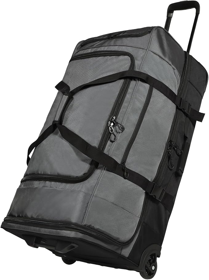 REDCAMP Large Rolling Duffle Bag by REDCAMP