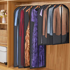 Zilink Clear Garment Bags for Hanging Clothes Clear Suit Bags for Closet - Image 6