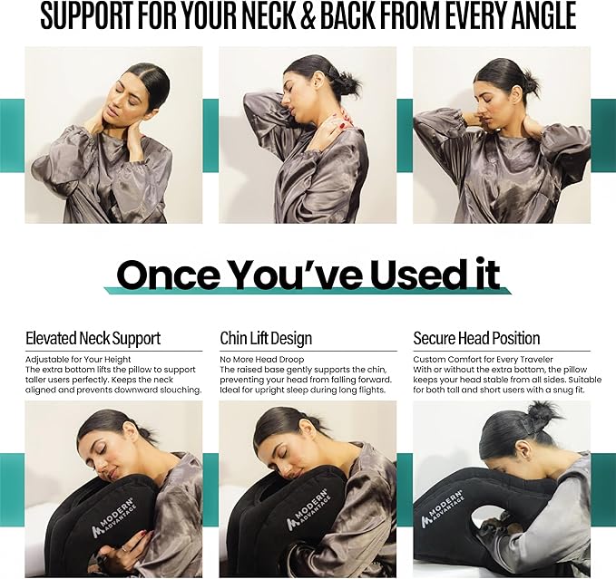Modern Advantage Inflatable Travel Pillow - Image 5