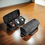 3 Slot Hard Watch Travel Case, Watch Roll Case Storage and Organizer - Image 2