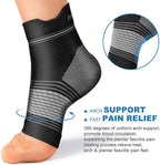 Plantar Fasciitis Sock for Men and Women, Compression Foot Sleeves - Image 2