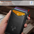 BULLIANT Men Wallet, Money Clip Wallet Slim - Image 4