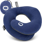 BCOZZY Travel Neck Pillow for Airplane – Patented Double Support for Head by BCOZZY