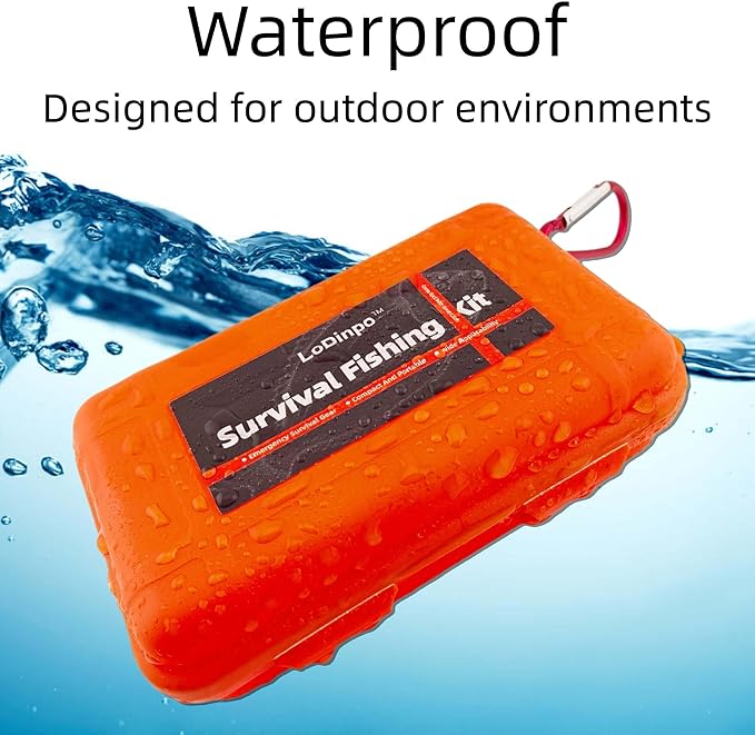 Mini Survival Fishing Kit Small Emergency Fishing TackleBox Pocket Outdoor - Image 4